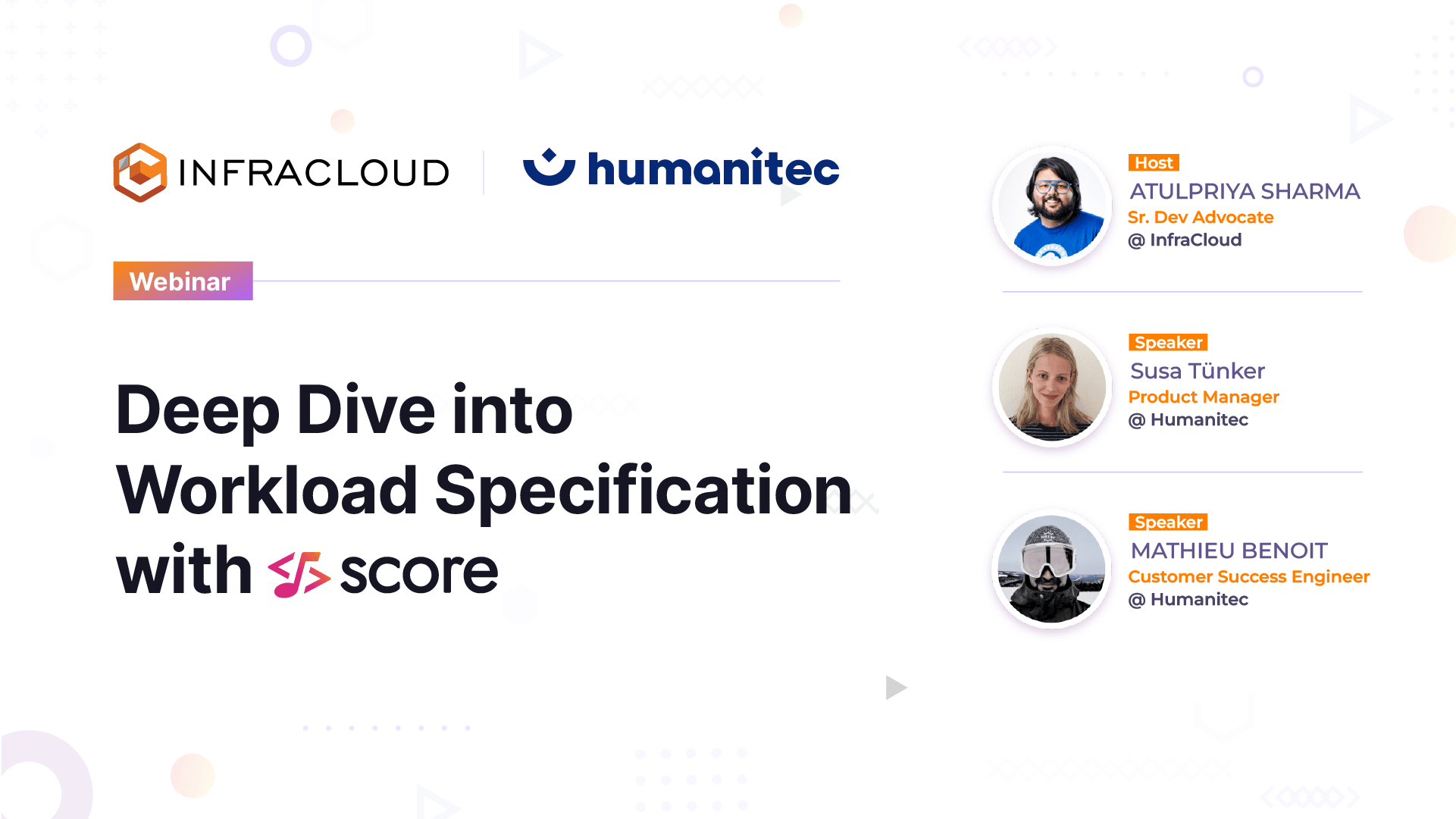 Deep Dive into Workload Specification with Score