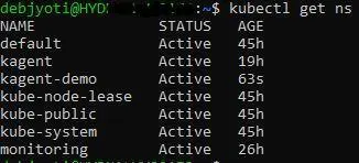 check your cluster