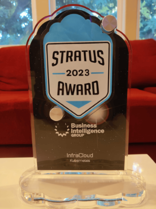 InfraCloud wins Stratus Award for Cloud Computing in Kubernetes category
