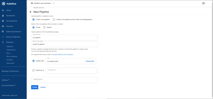Upload Pipeline