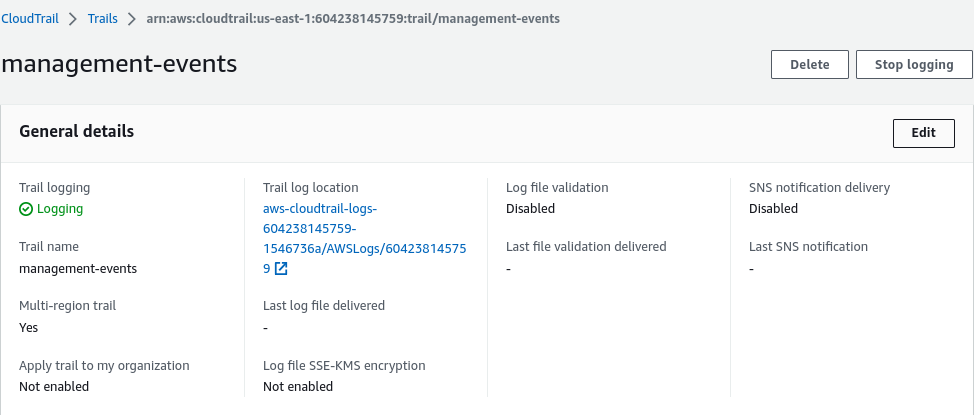 AWS CloudTrail