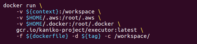 docker-run-kaniko